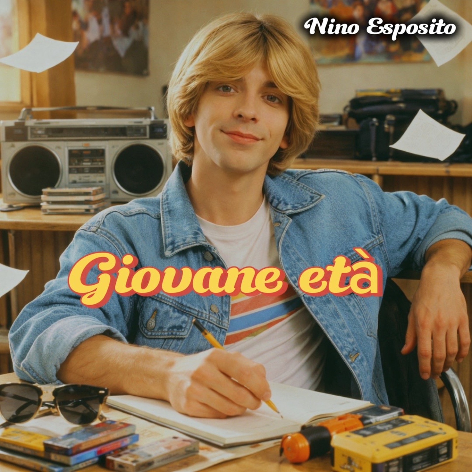 Copertina ufficiale dell'album Giovane Età di Nino Esposito